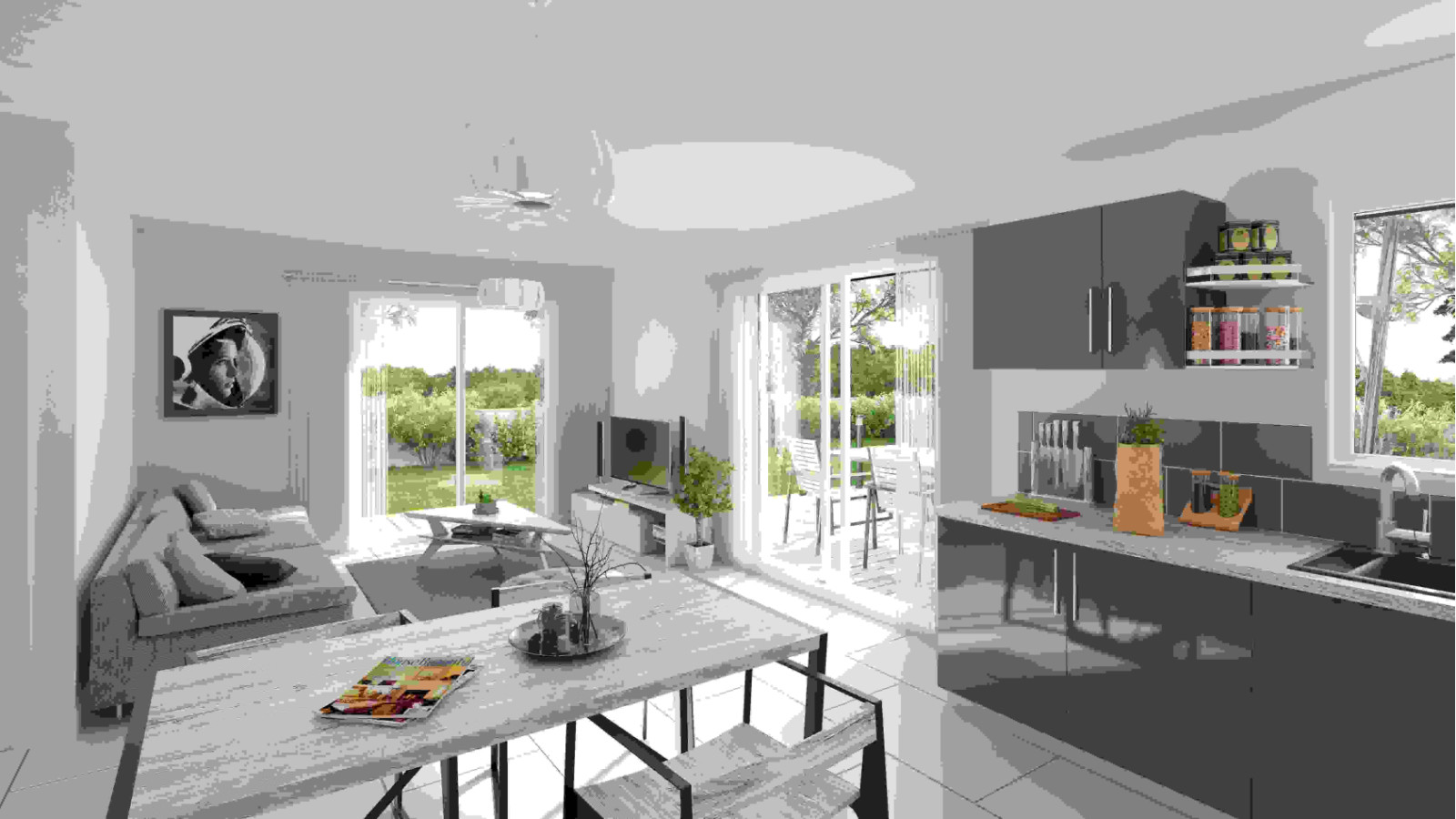 Maison neuve à Aubigny-Les Clouzeaux avec 2 chambres sur terrain de 465m2 / image 7