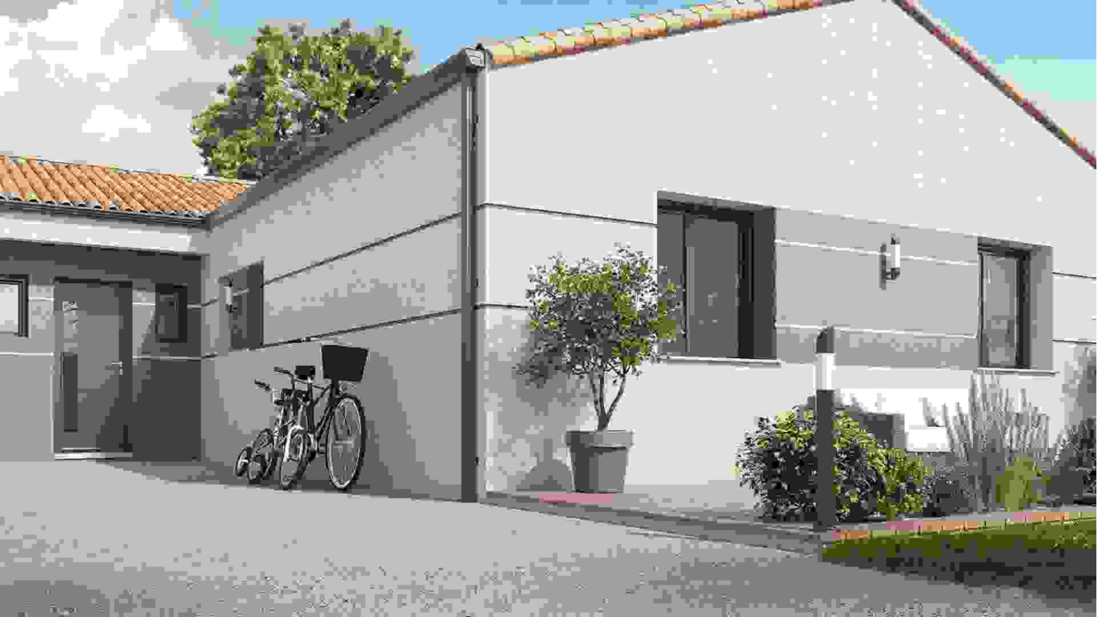 Maison neuve à Avrillé avec 4 chambres sur terrain de 407m2 / image 4