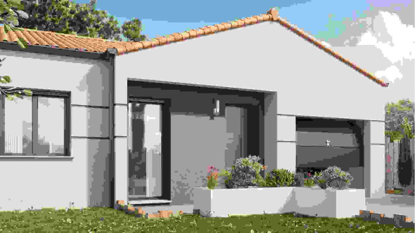 Maison neuve à Challans avec 3 chambres sur terrain de 367m2 - image 3