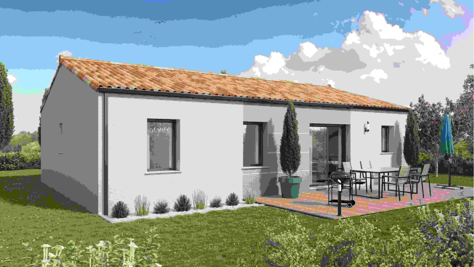 Maison neuve à La Jonchère avec 3 chambres sur terrain de 426m2 / image 3
