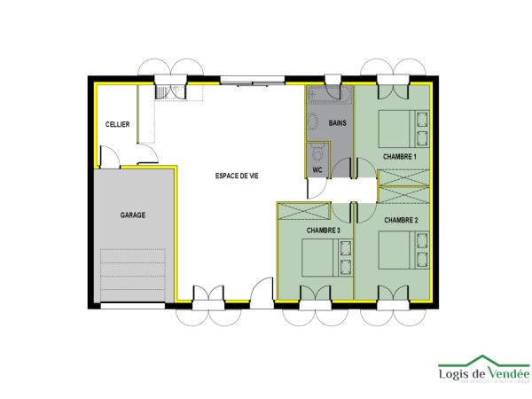 Plan (maison 109)