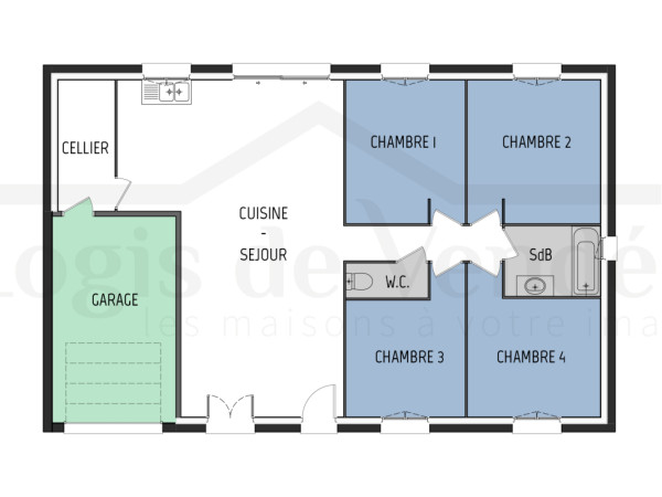Plan (maison 110)