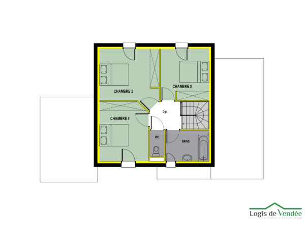 Plan (maison 128)