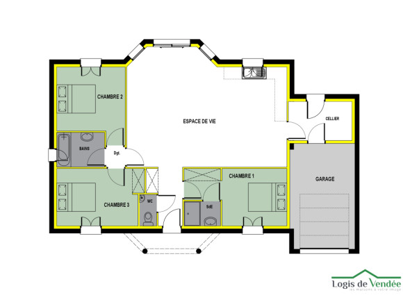 Plan (maison 134)
