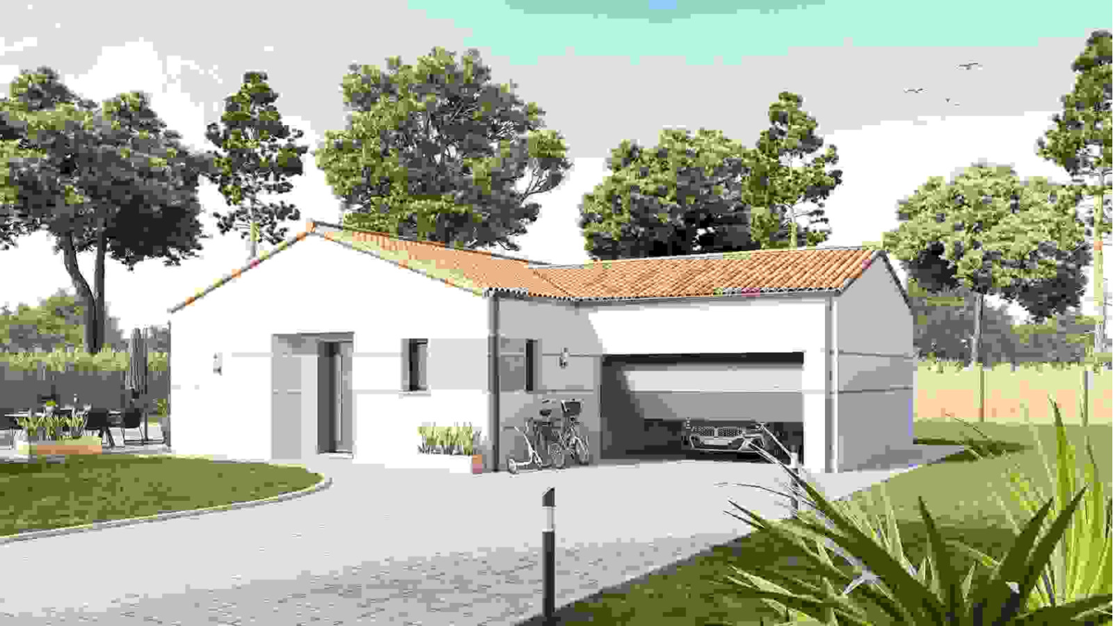 Maison neuve à Vairé avec 3 chambres sur terrain de 600m2 / image 3