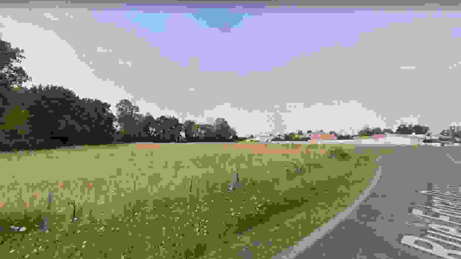 Terrain constructible de 593m2 à Challans