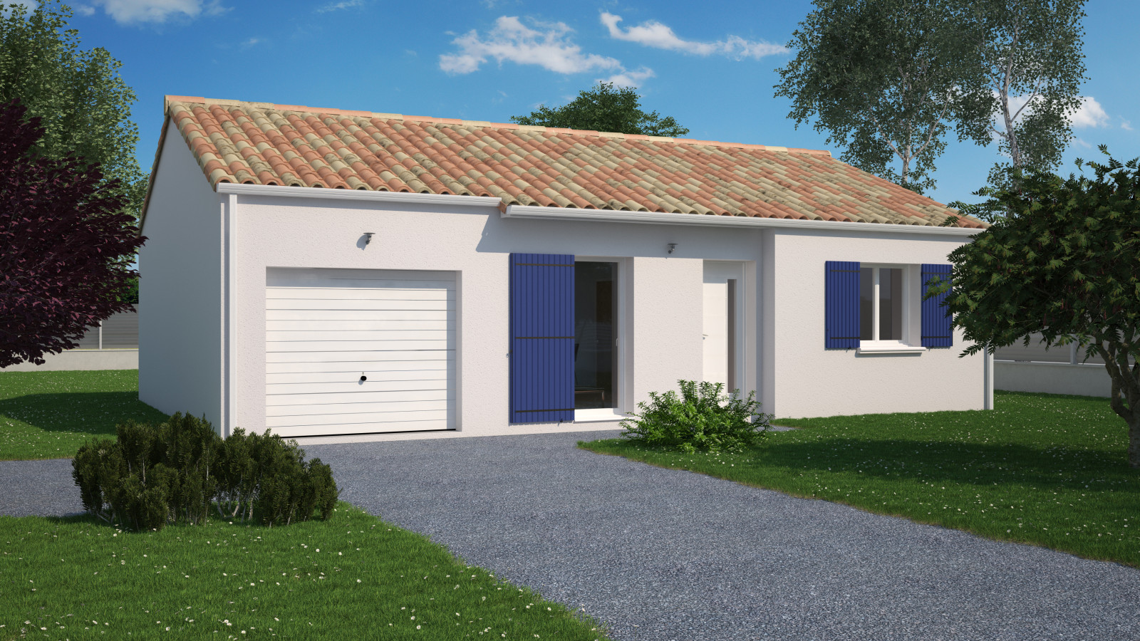 Maison neuve à La Jonchère avec 2 chambres sur terrain de 501m2 / image 2