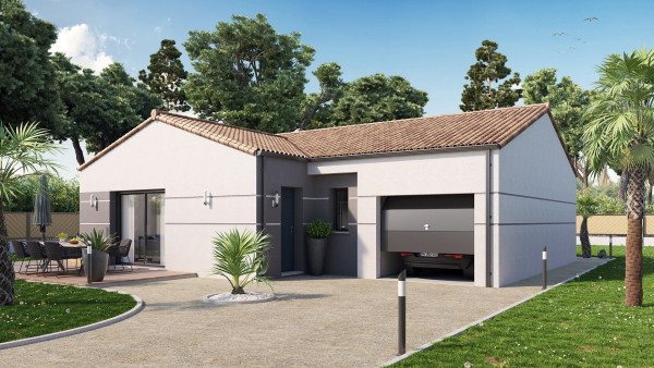 Maison neuve à Angles avec 3 chambres sur terrain de 326m2 - image 1