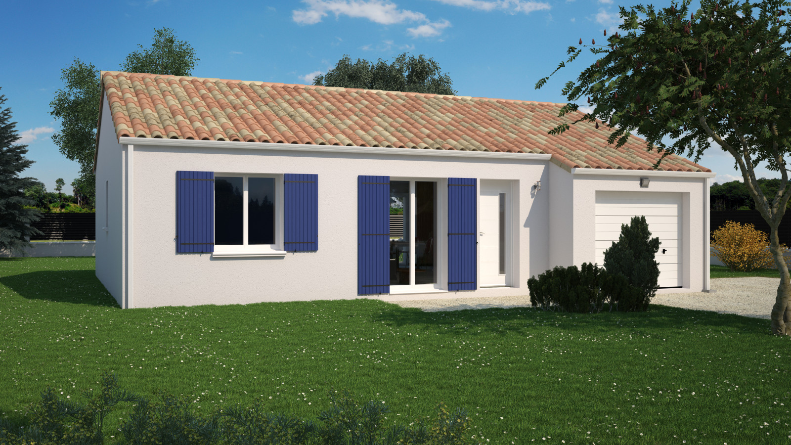Maison neuve à Angles avec 3 chambres sur terrain de 332m2 / image 2