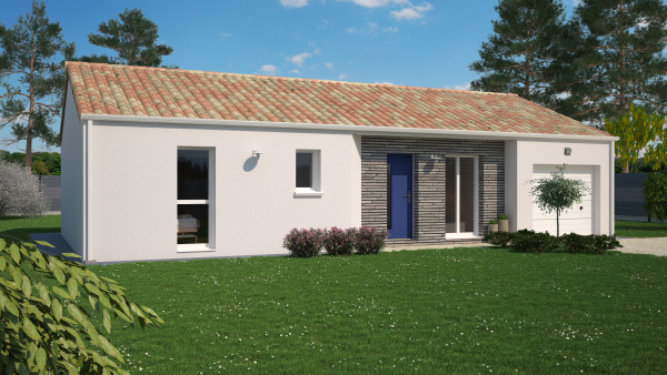 Maison neuve à La Jonchère avec 3 chambres sur terrain de 358m2 - image 1