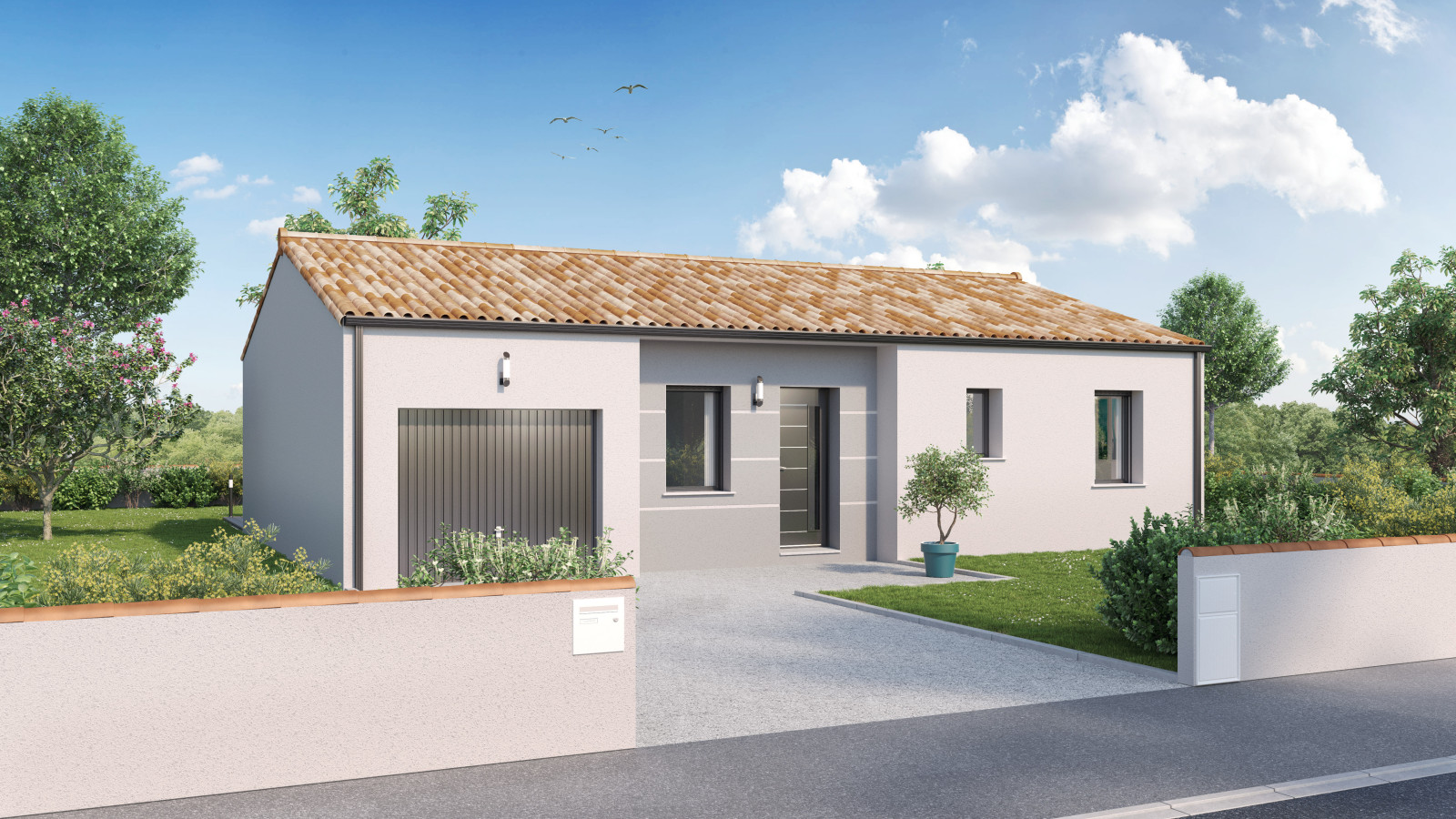 Maison neuve à La Jonchère avec 3 chambres sur terrain de 426m2 / image 2