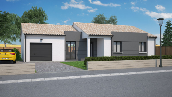Maison neuve à Bretignolles-sur-Mer avec 4 chambres sur terrain de 539m2 - image 1