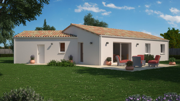 Maison neuve à Talmont-Saint-Hilaire avec 3 chambres sur terrain de 740m2 - image 1