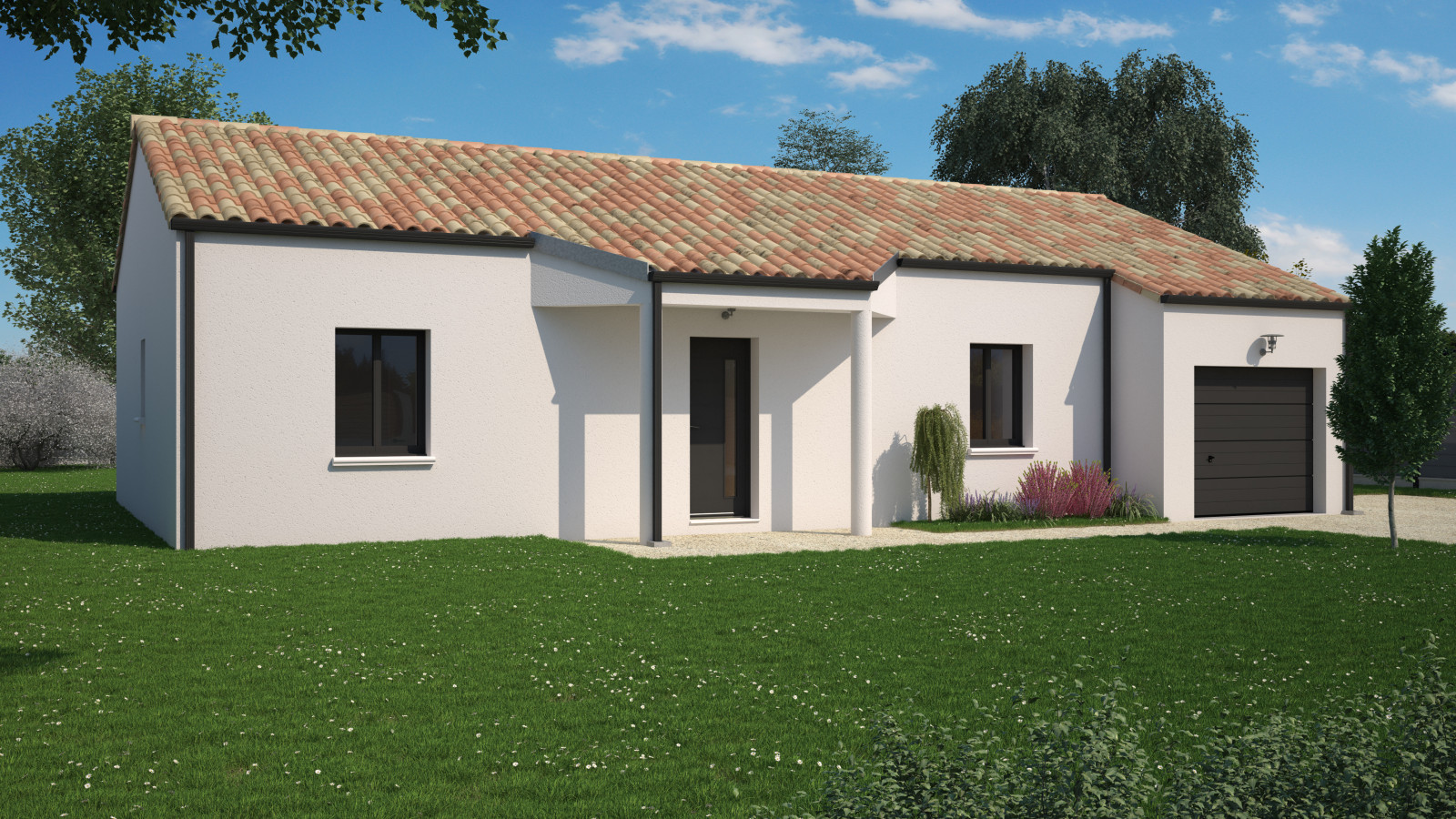 Maison neuve à Avrillé avec 3 chambres sur terrain de 581m2 / image 2